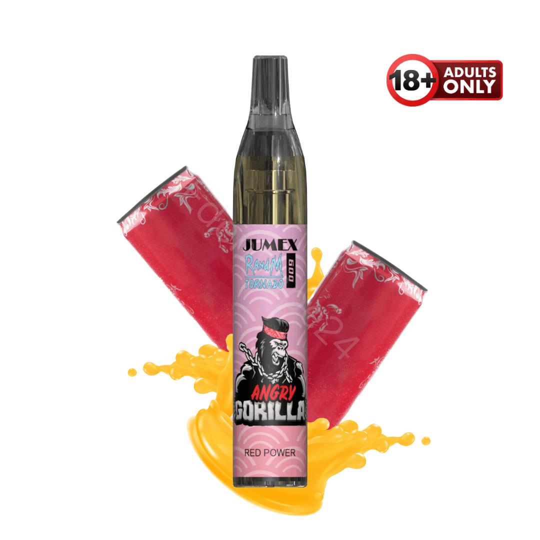 RandM Tornado 600 Fumot Vapes - Red Power - EdenVape24